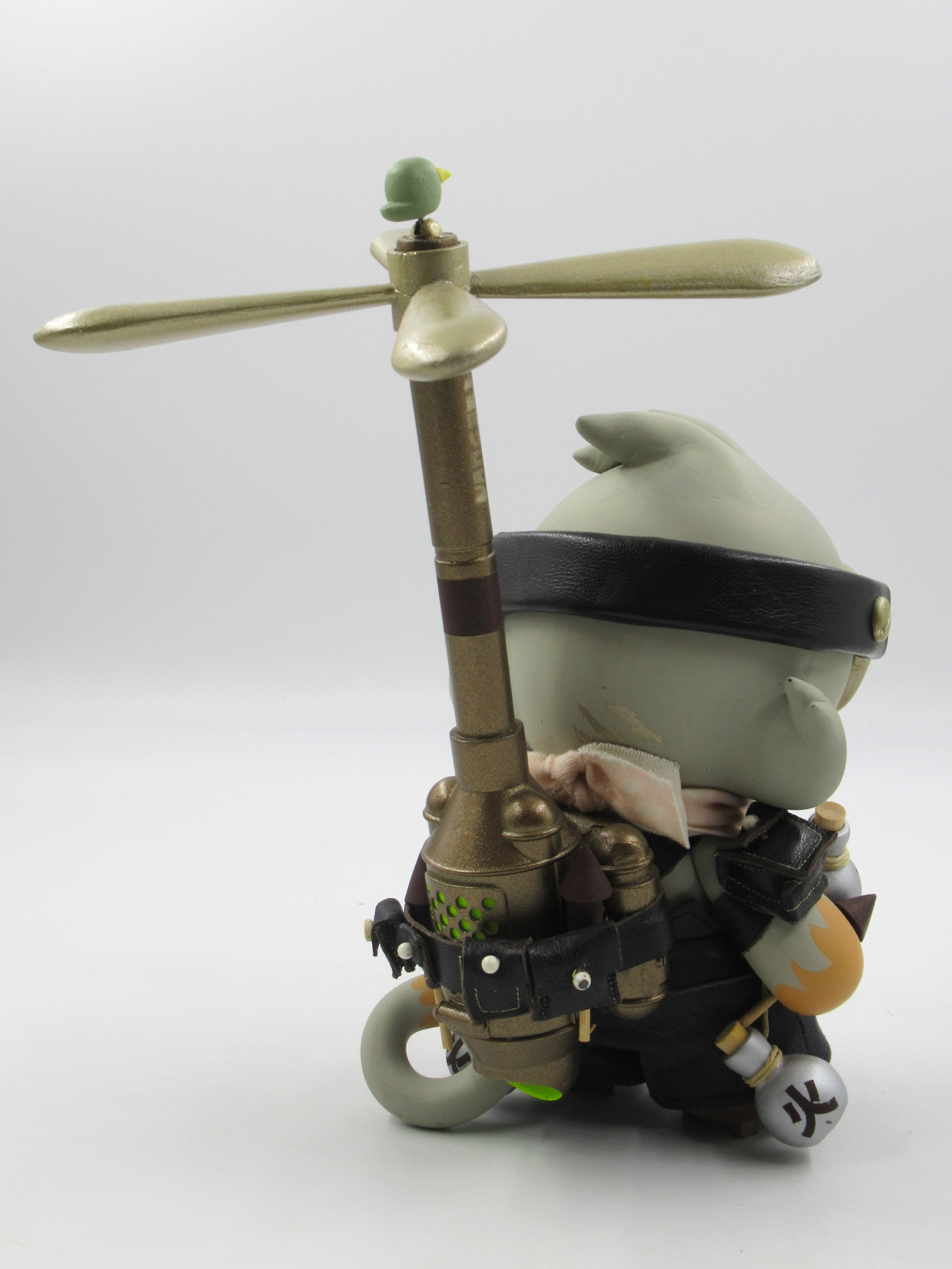 HUCK GEE Hotaru Copter Squad Girl Munny - Kidrobot (2012) Artist Signed Designer Toy